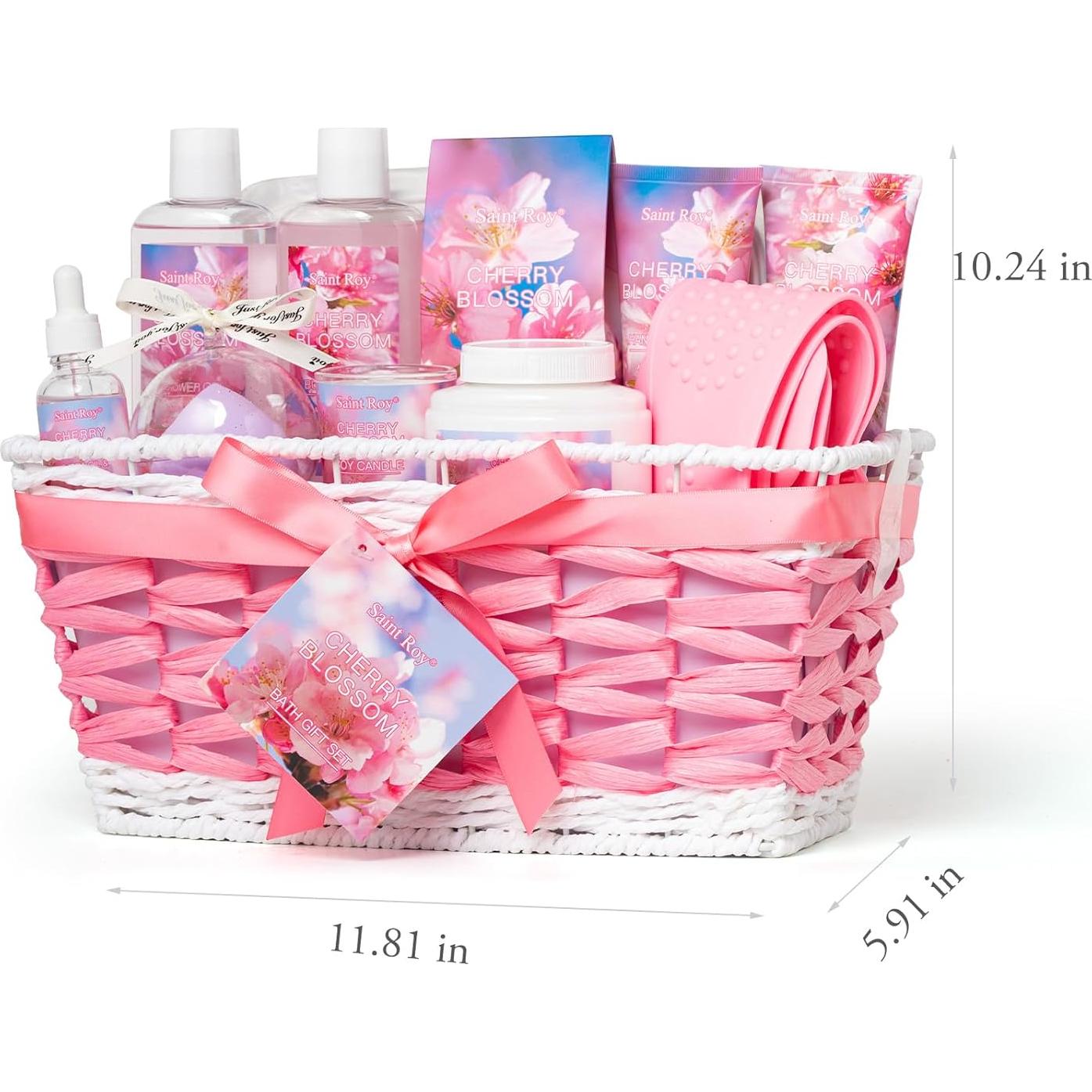 Canasta de Regalo de Spa de Lujo Saint Roy 12 Piezas