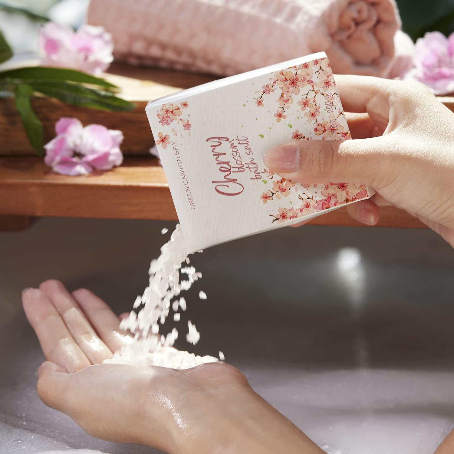 Cesta de Regalo Spa Green Canyon 11pcs Flor de Cerezo