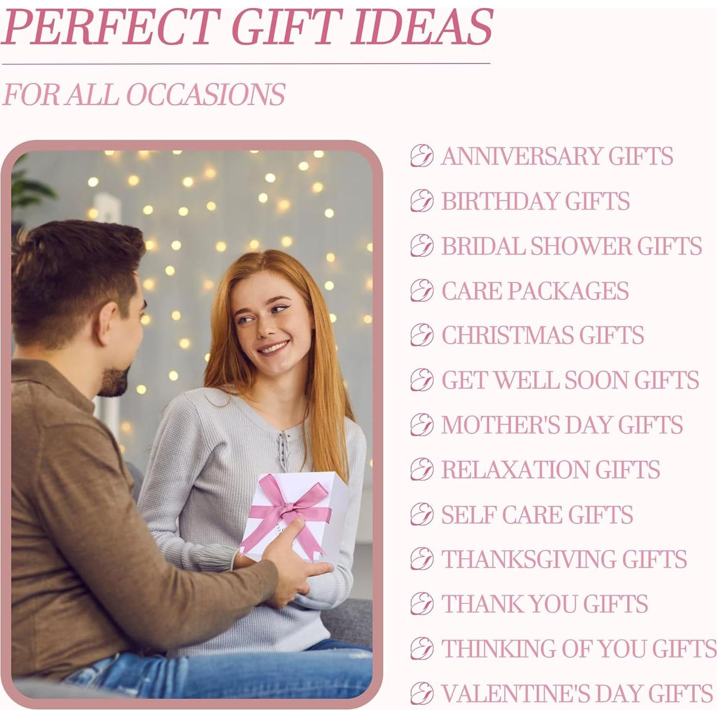 Set de Spa en Casa Rosa EXTALOW - Regalos para Mujeres