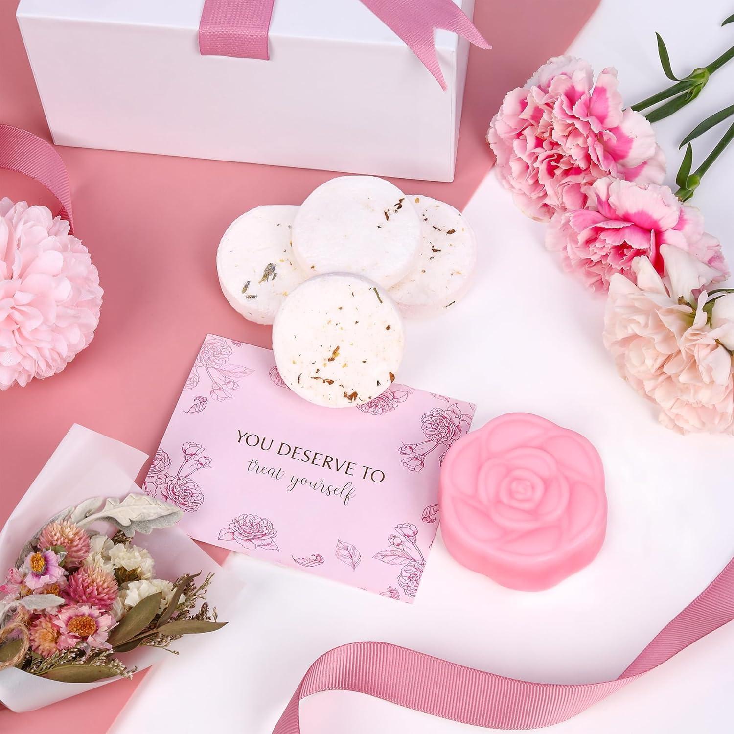 Set de Spa en Casa Rosa EXTALOW - Regalos para Mujeres