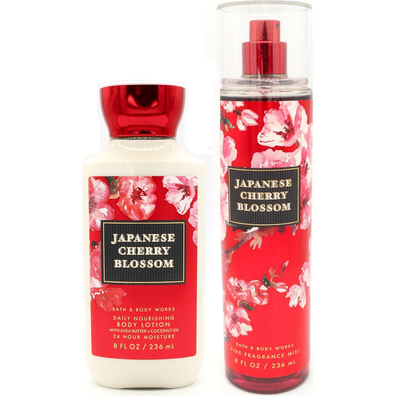 Conjunto de Fragancia y Loción Corporal Flor de Cerezo