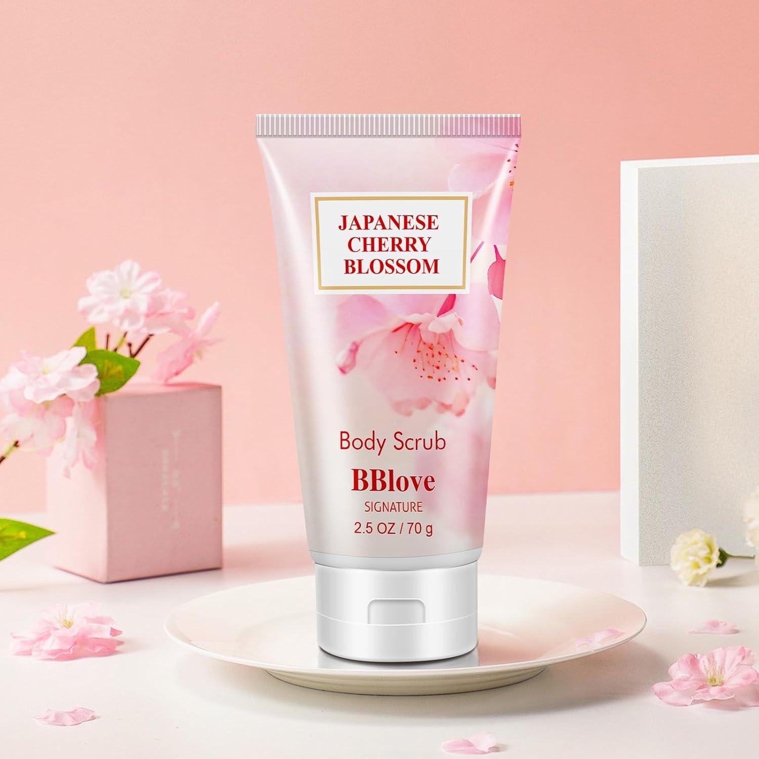 Set de Cuidado Corporal BBlove 4 Piezas Flor de Cerezo