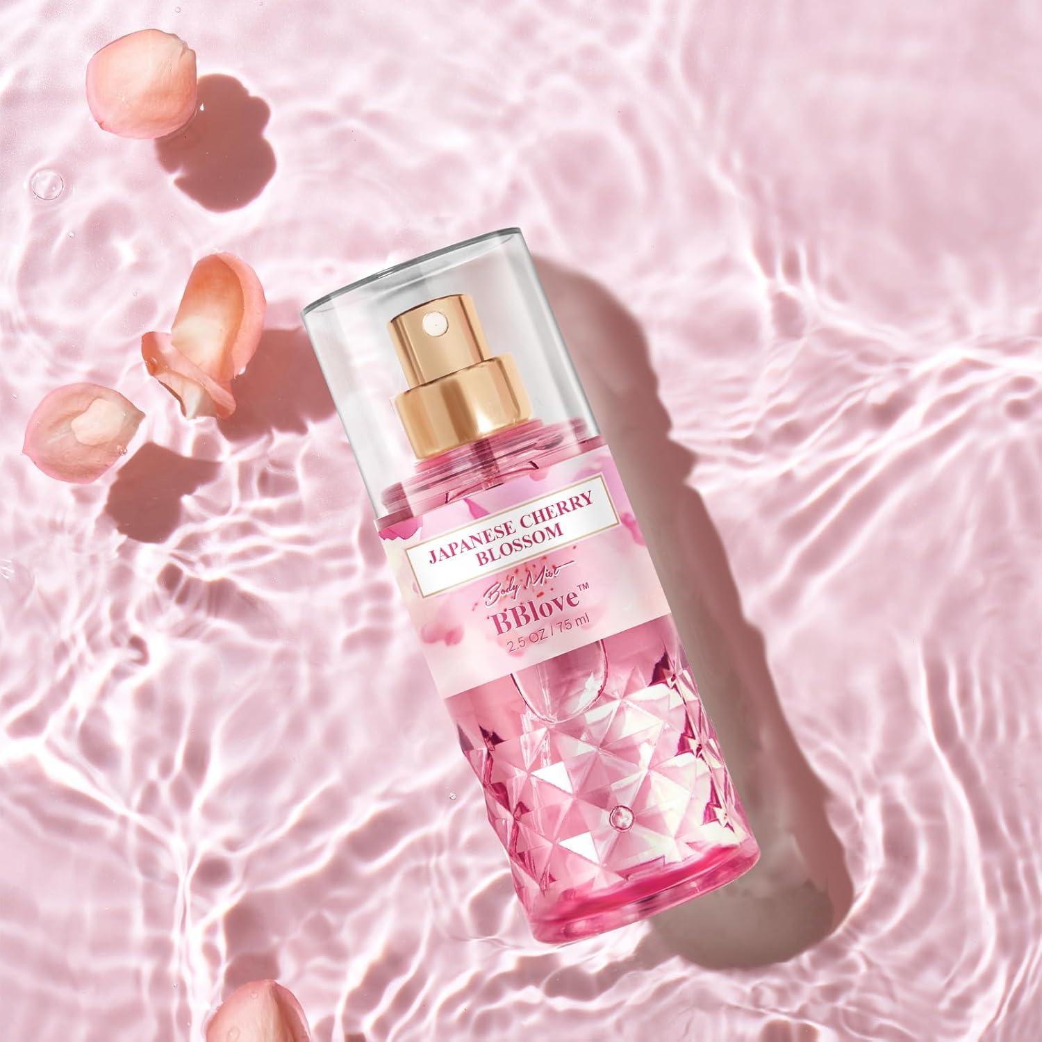 Set de Cuidado Corporal BBlove 4 Piezas Flor de Cerezo