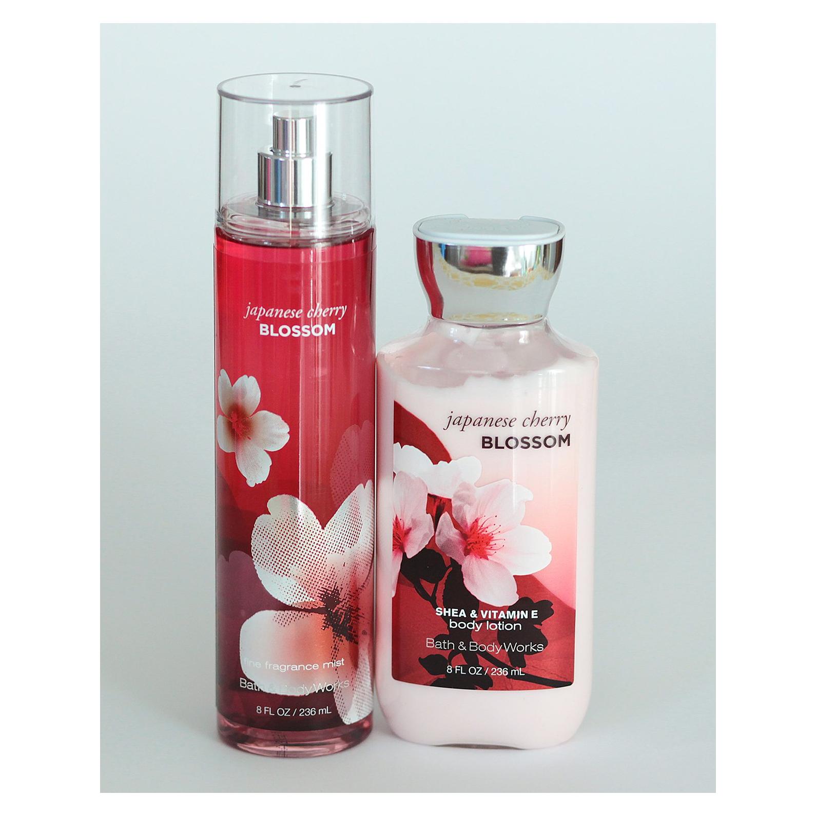 Juego de Regalo Loción Corporal y Bruma Flor de Cerezo
