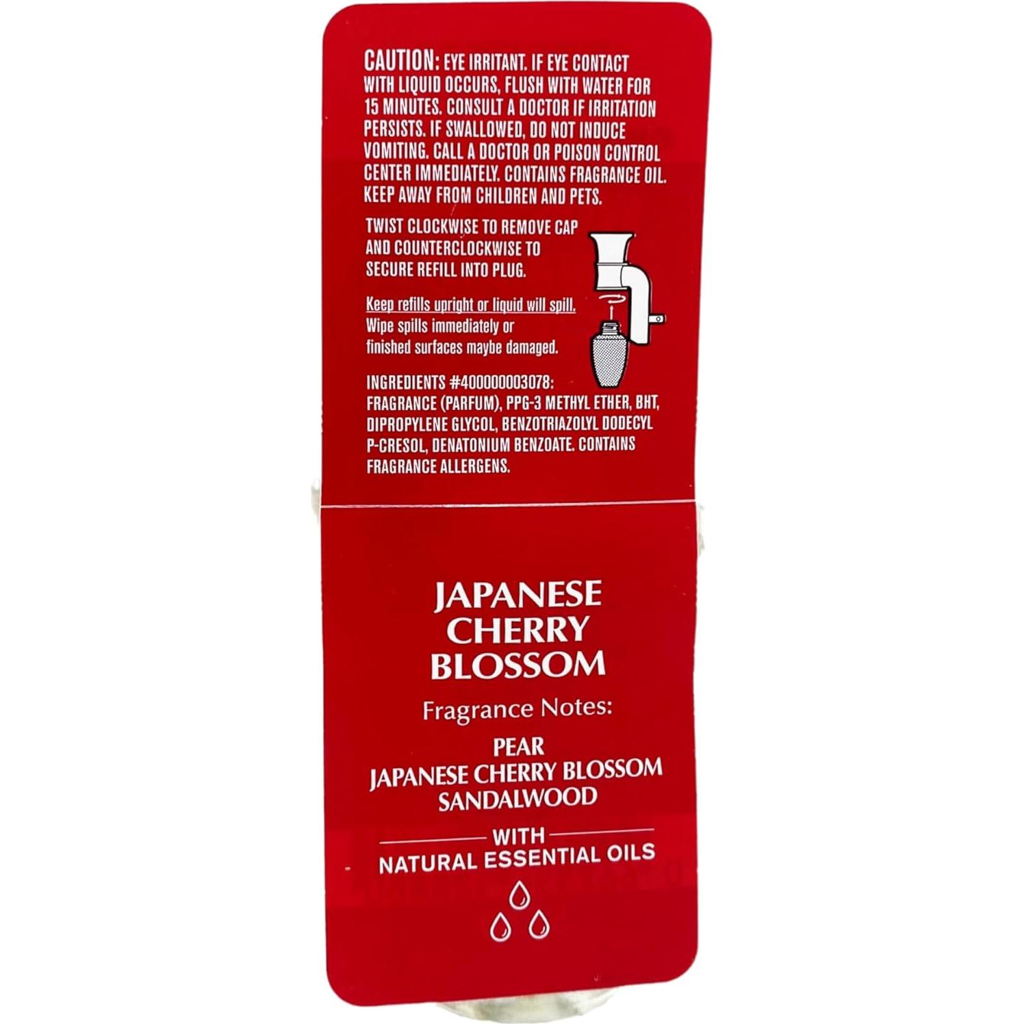 Recargas de Fragancia para el Hogar Flor de Cerezo Japonés 4x24mL + Jabón Marbela