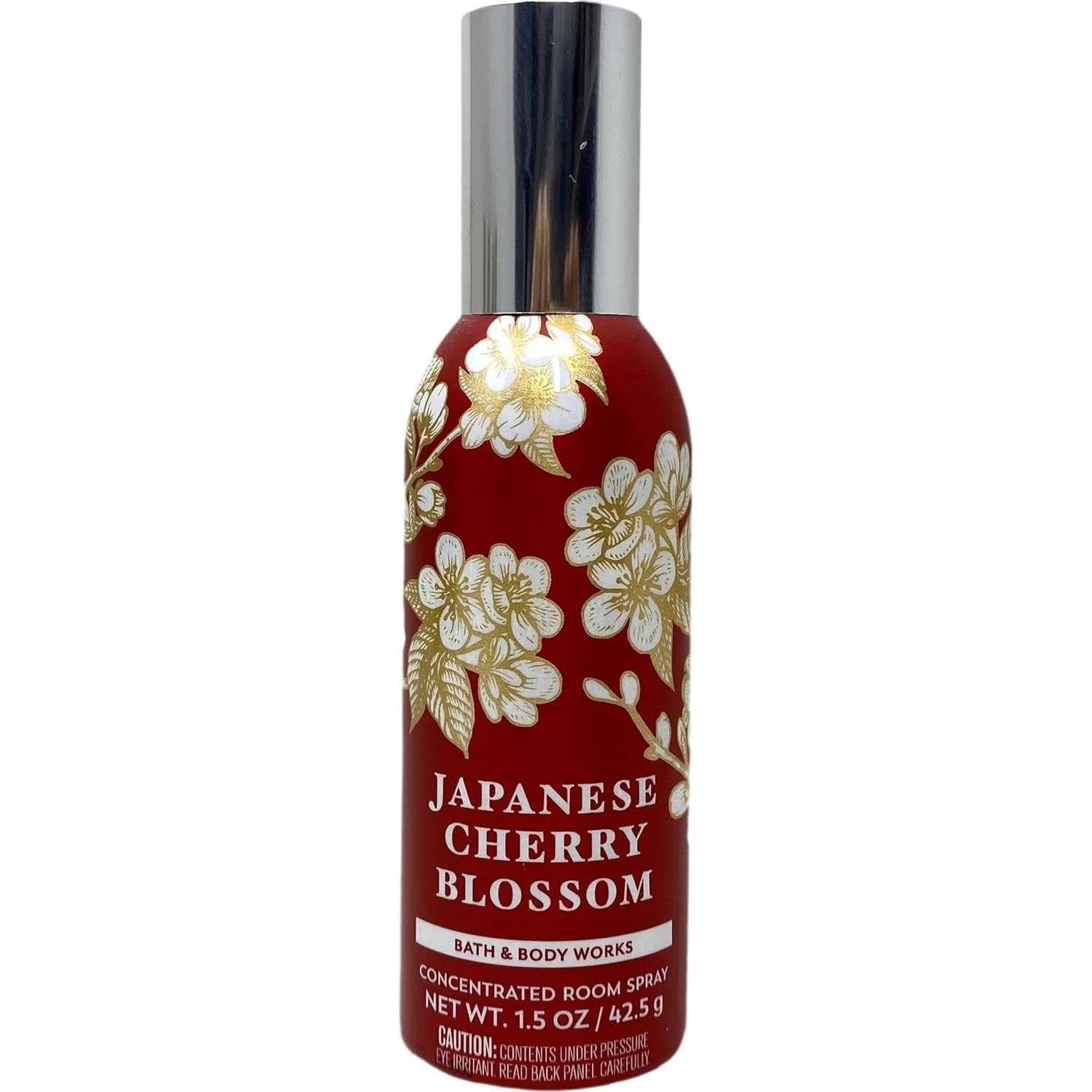 Paquete Flor de Cerezo Japonés Bath & Body Works - 2 Aerosoles y 2 Recargas