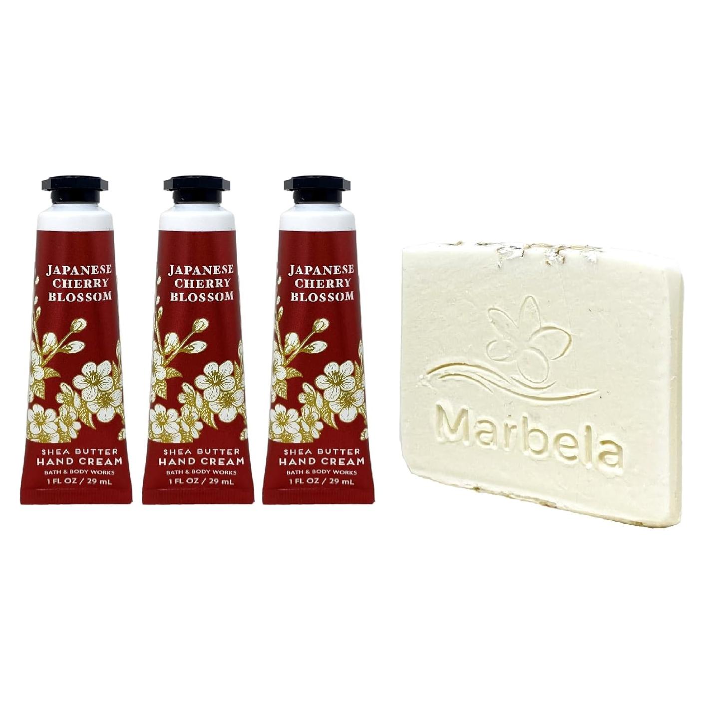 Conjunto de Crema de Manos y Jabón Natural Bath & Body Works