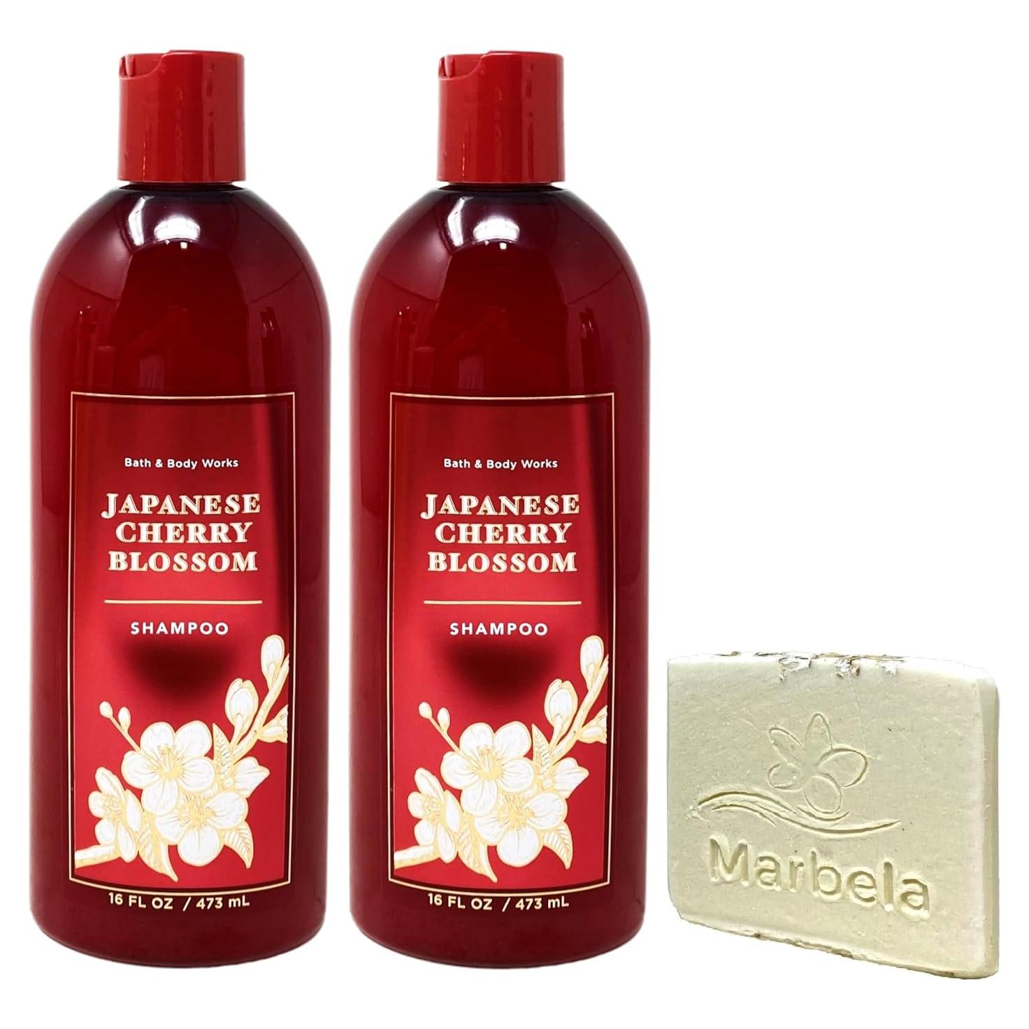 Champú Flor de Cerezo Japonés 2x473mL + Jabón Avena Natural