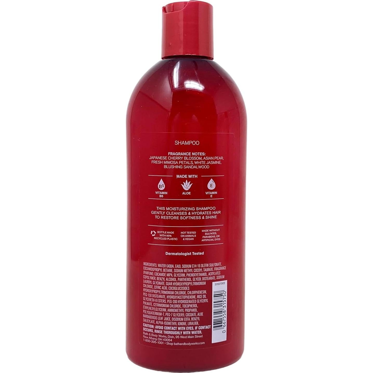 Champú Flor de Cerezo Japonés 2x473mL + Jabón Avena Natural