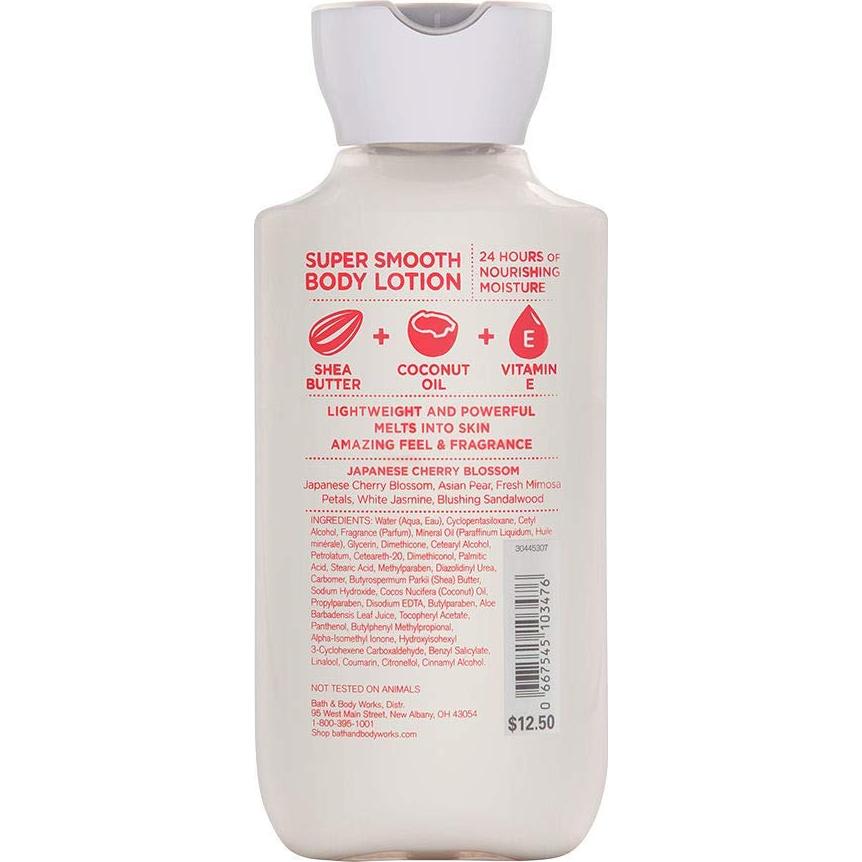 Loción Corporal Suave Bath & Body Works 249.5 g Flor de Cerezo
