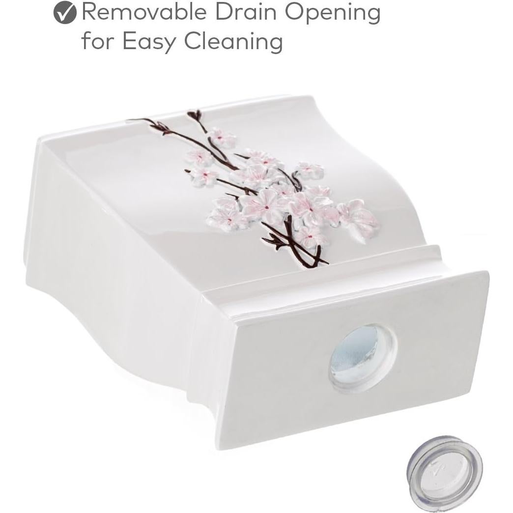 Juego de baño Creative Scents Vanda 4 piezas Floral