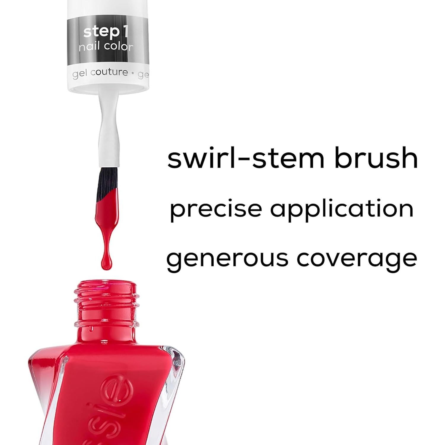 Kit Esmalte Uñas Larga Duración Essie Gel Couture 13.6 ml Rosa