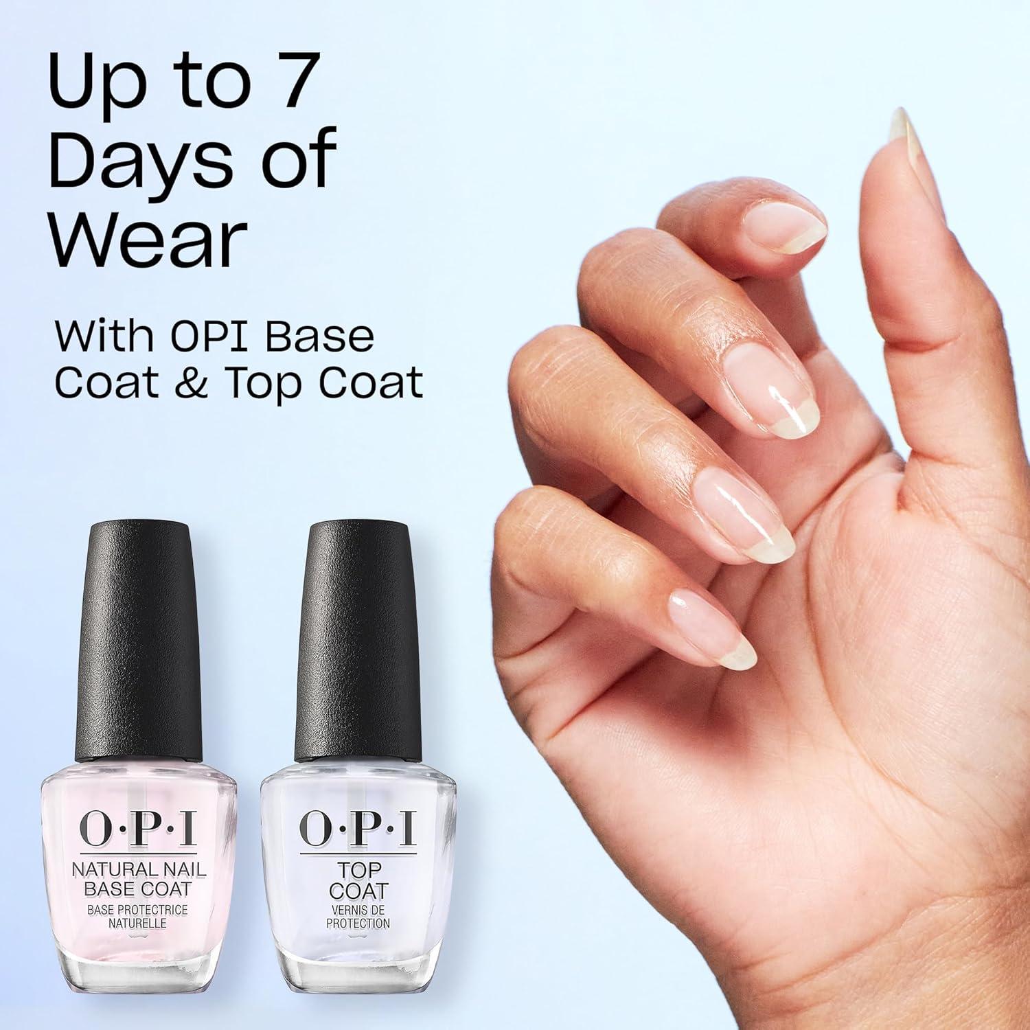 Esmalte de Uñas OPI Rosa Nude Claro 15ml Vegano Secado Rápido