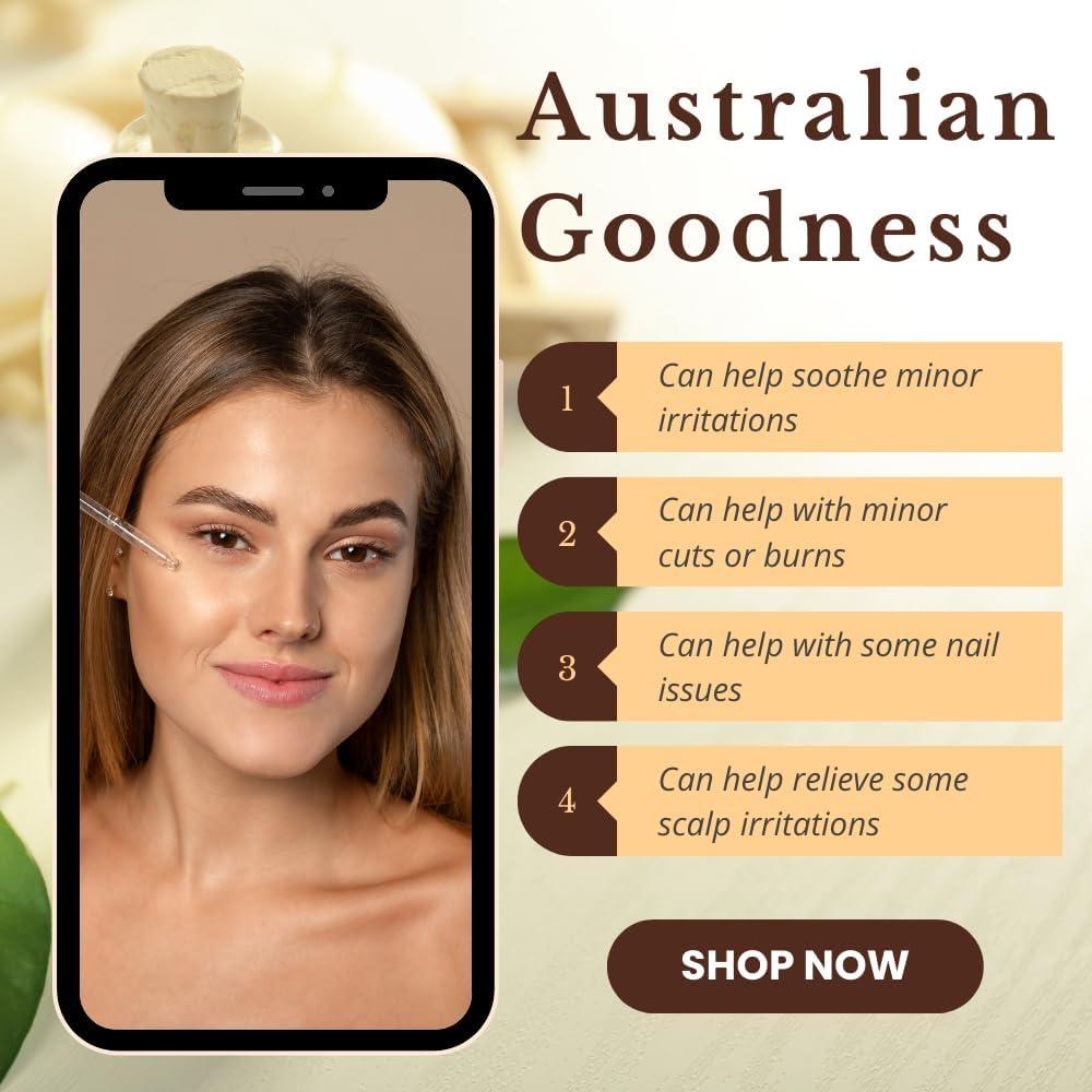 Aceite de Árbol de Té Orgánico Christina Moss 30ml Puro