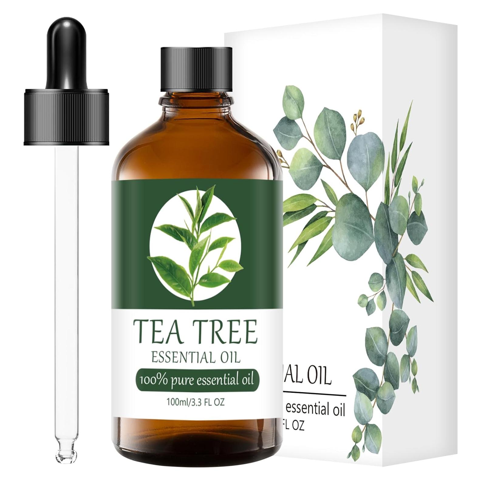 Aceite Esencial de Árbol de Té 100% Puro 97.6 ml para Aromaterapia