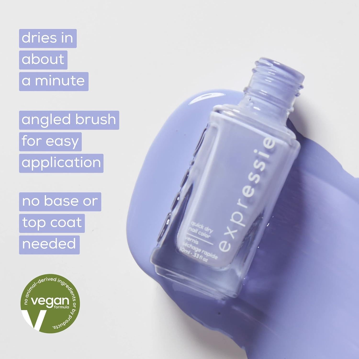 Esmalte de Uñas Essie Expressie Rosa Claro 9.8 ml Vegano