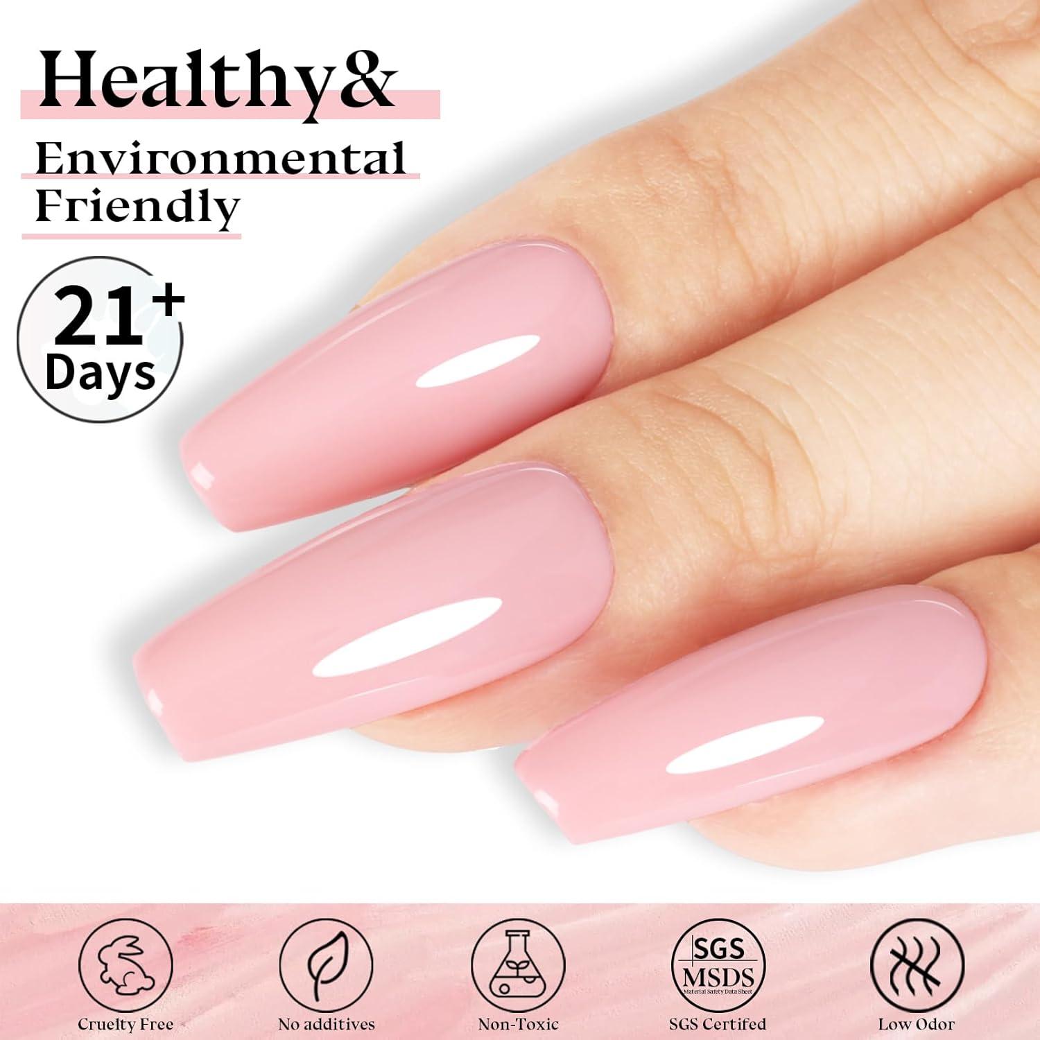 Esmalte de Uñas Gel Rosa Bailarina TUTUYU 15 ml Ecológico