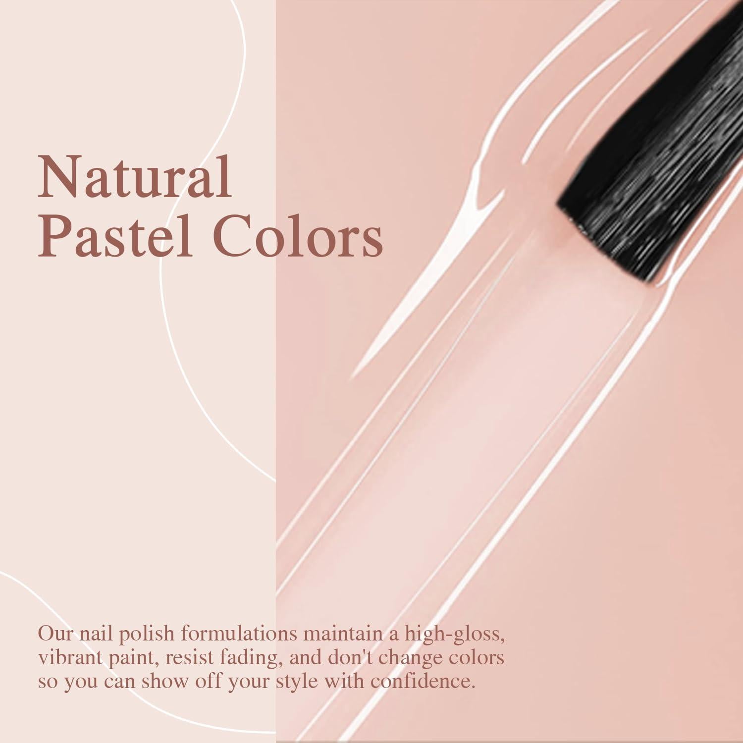 Esmalte de Uñas Gel Rosa Nude 15ml ShoYum - Transparente Natural