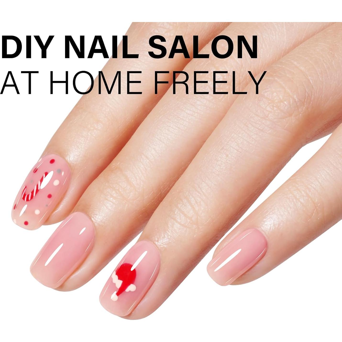 Esmalte de Uñas en Gel AILLSA Rosa Transparente 15 ml