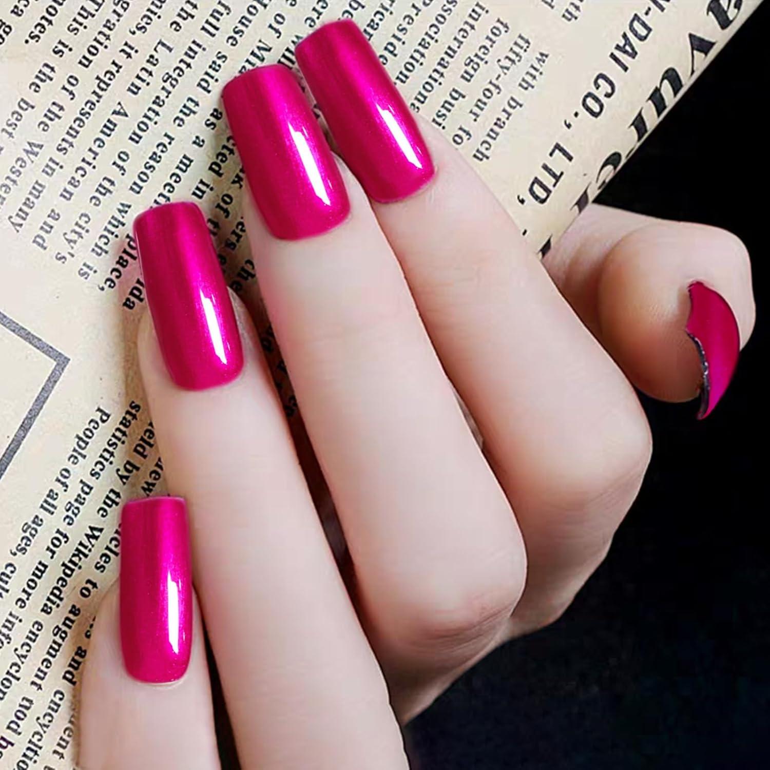 Esmalte de Uñas COSMOO Rosa Fucsia 12ml Secado Rápido