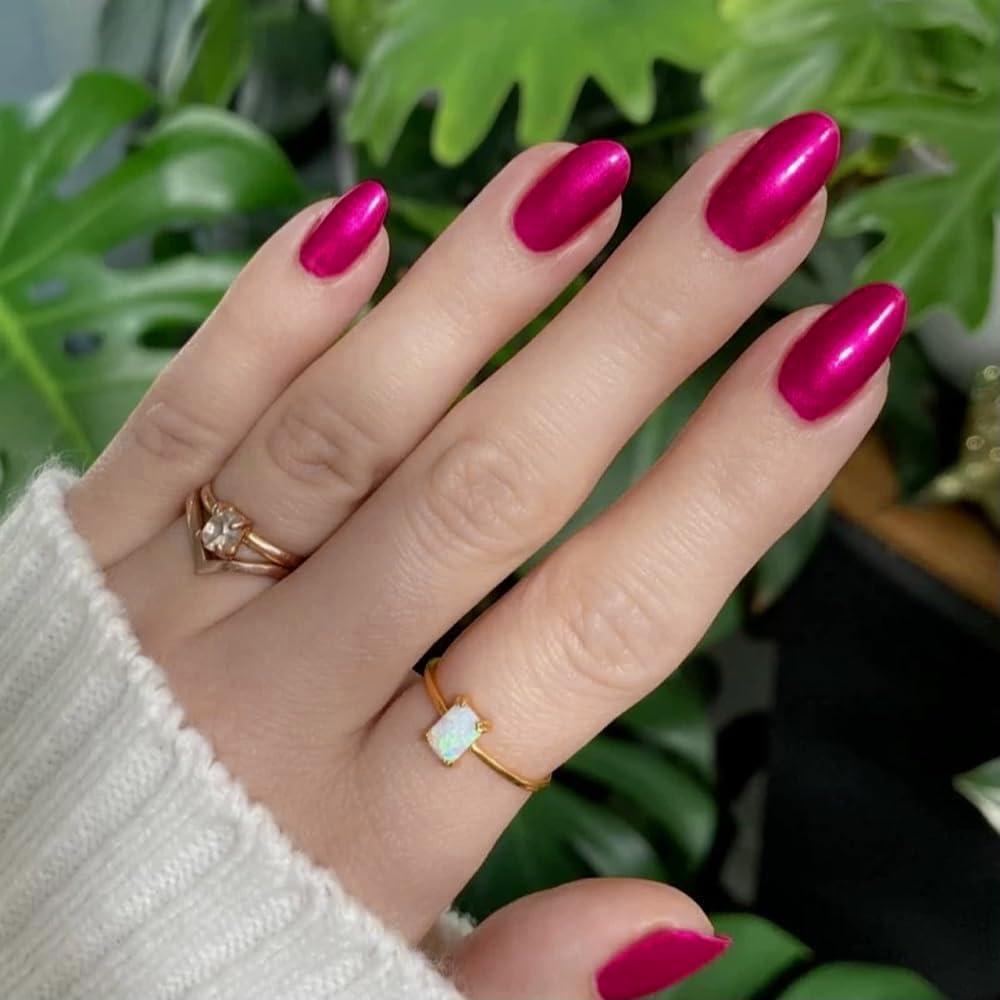 Esmalte de Uñas COSMOO Rosa Fucsia 12ml Secado Rápido