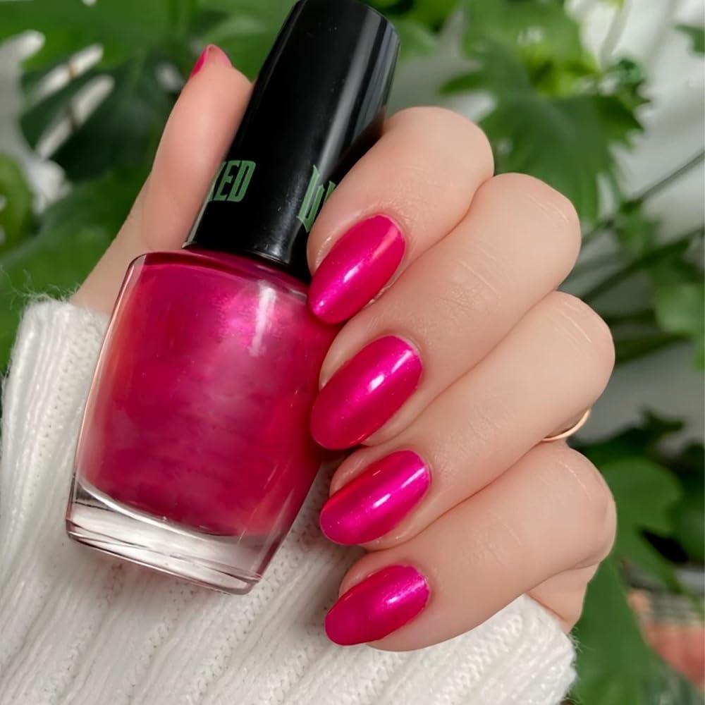 Esmalte de Uñas COSMOO Rosa Fucsia 12ml Secado Rápido