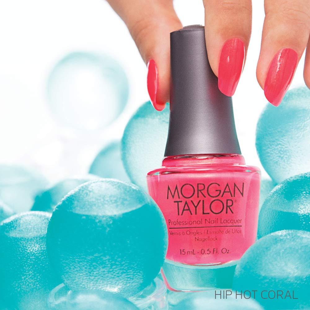 Esmalte de Uñas Morgan Taylor 15mL Coral Caliente Hip Profesional