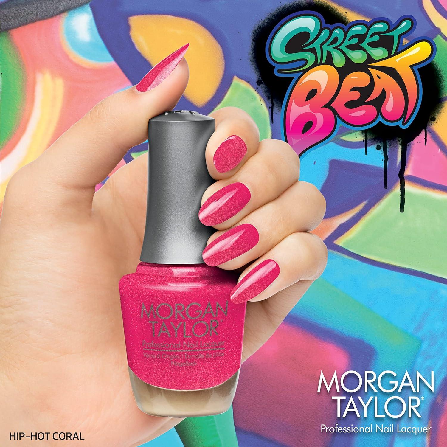 Esmalte de Uñas Morgan Taylor 15mL Coral Caliente Hip Profesional