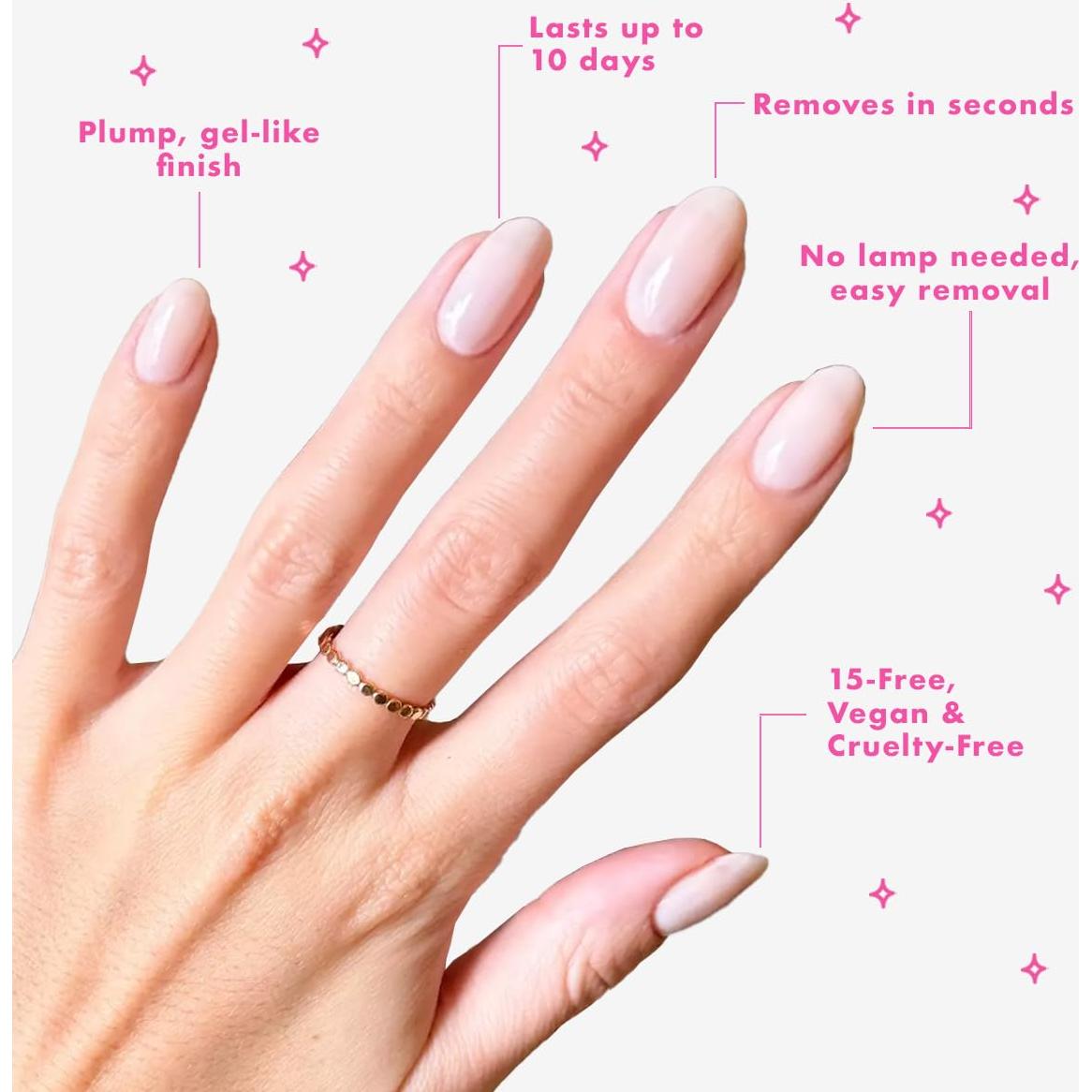 Esmalte de Uñas Olive & June Scone de Fresa 15-Free 15ml