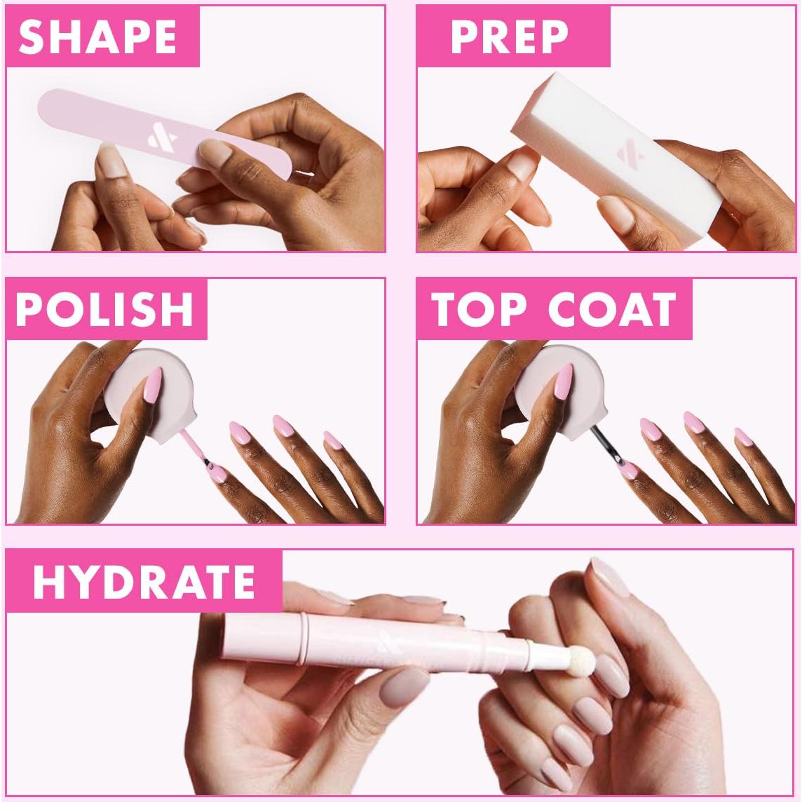 Esmalte de Uñas Olive & June Scone de Fresa 15-Free 15ml