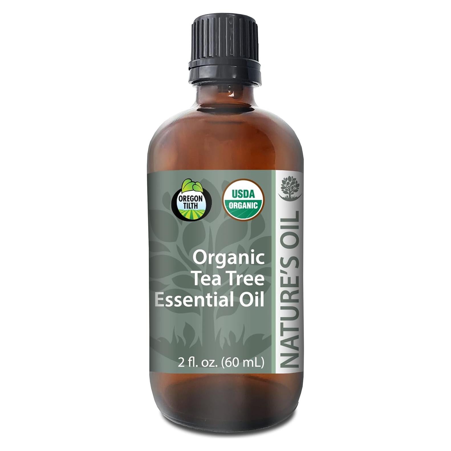 Aceite Esencial de Árbol de Té Orgánico Nature's Oil 60ml