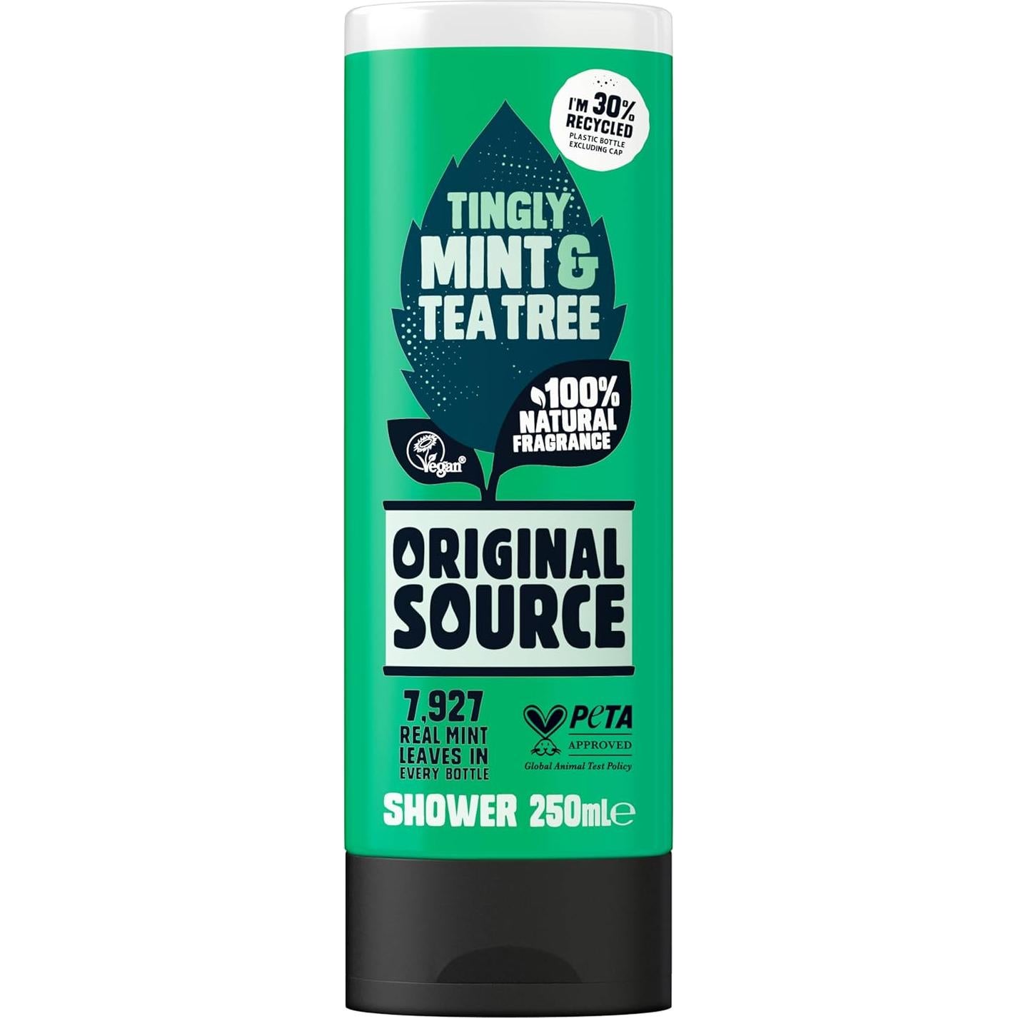 Gel de Ducha Original Source Menta y Árbol de Té 250ml - 6 Unidades