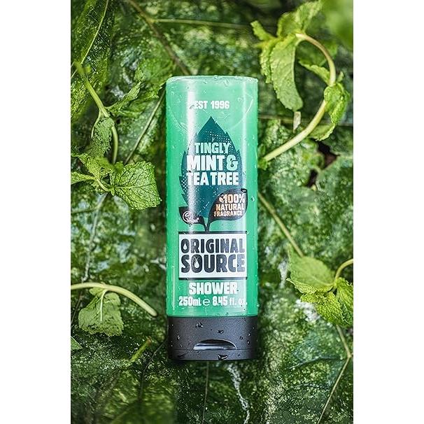Gel de Ducha Original Source Menta y Árbol de Té 250ml - 6 Unidades