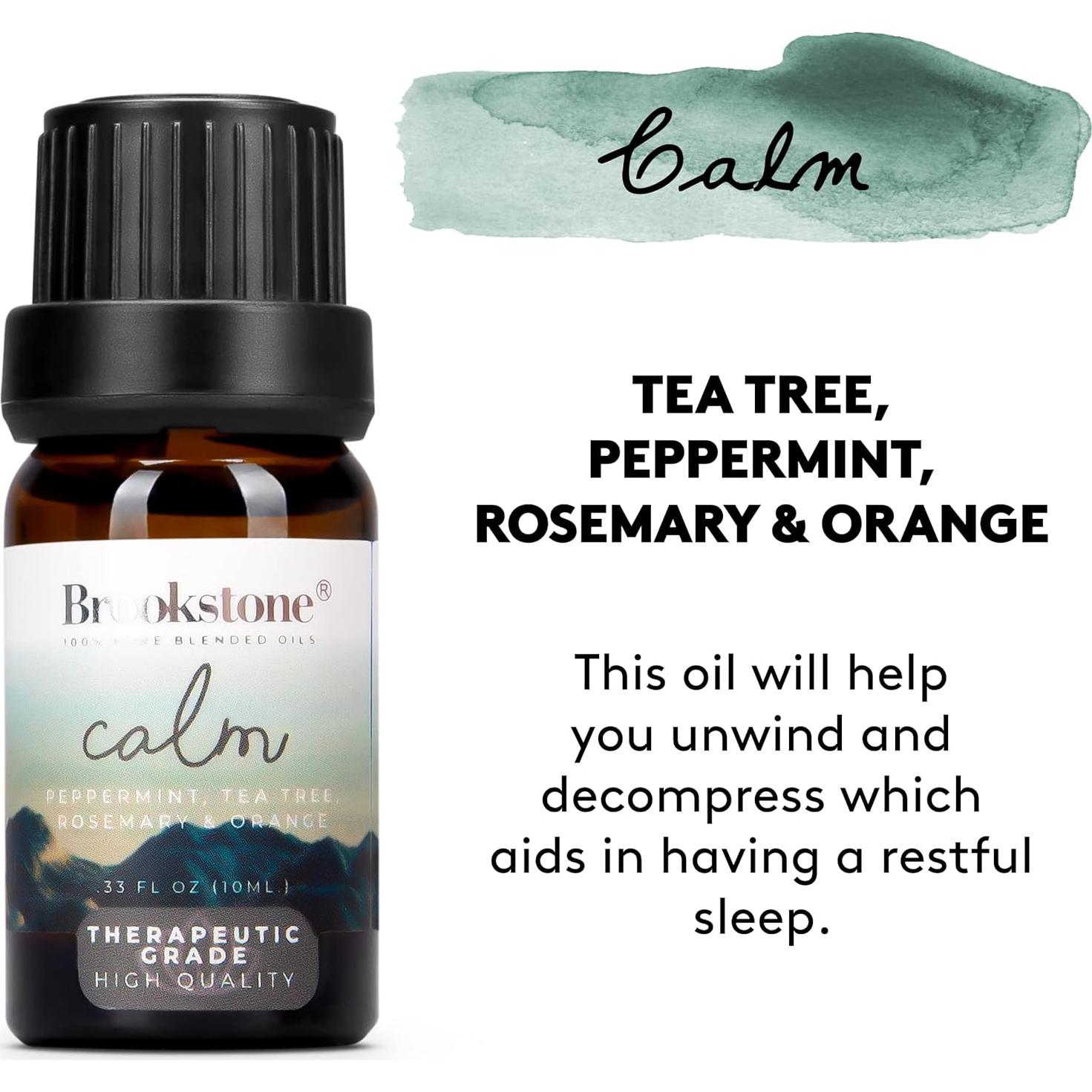 Set de Aceites Esenciales Orgánicos Brookstone para Dormir 3x10ml