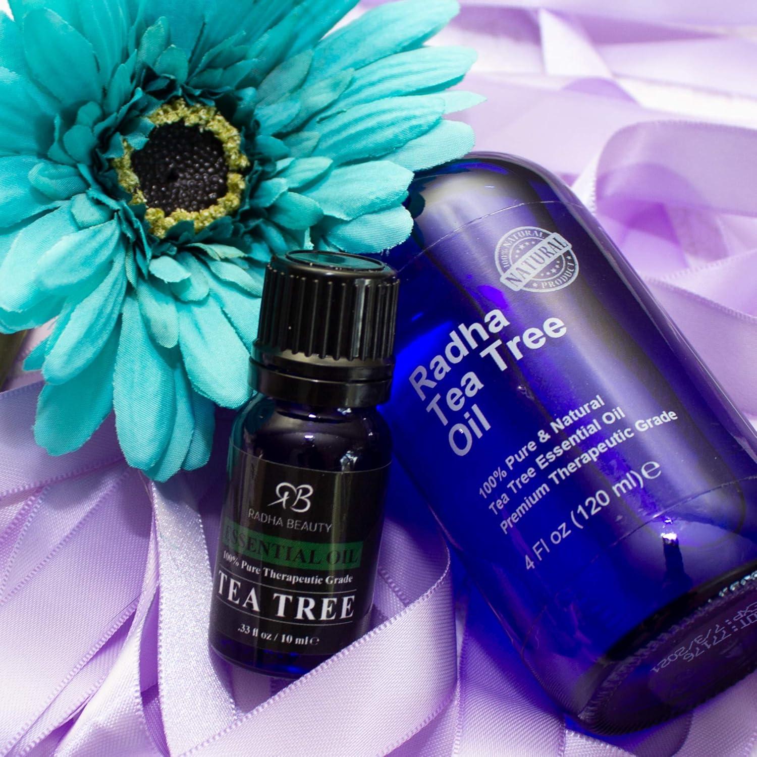 Aceite Esencial de Árbol de Té Radha Beauty 118 ml - 100% Puro