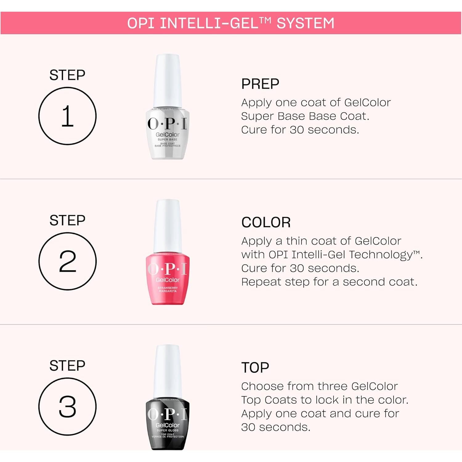 Esmalte de Uñas en Gel OPI 14.79 ml Rosa Claro Opaco