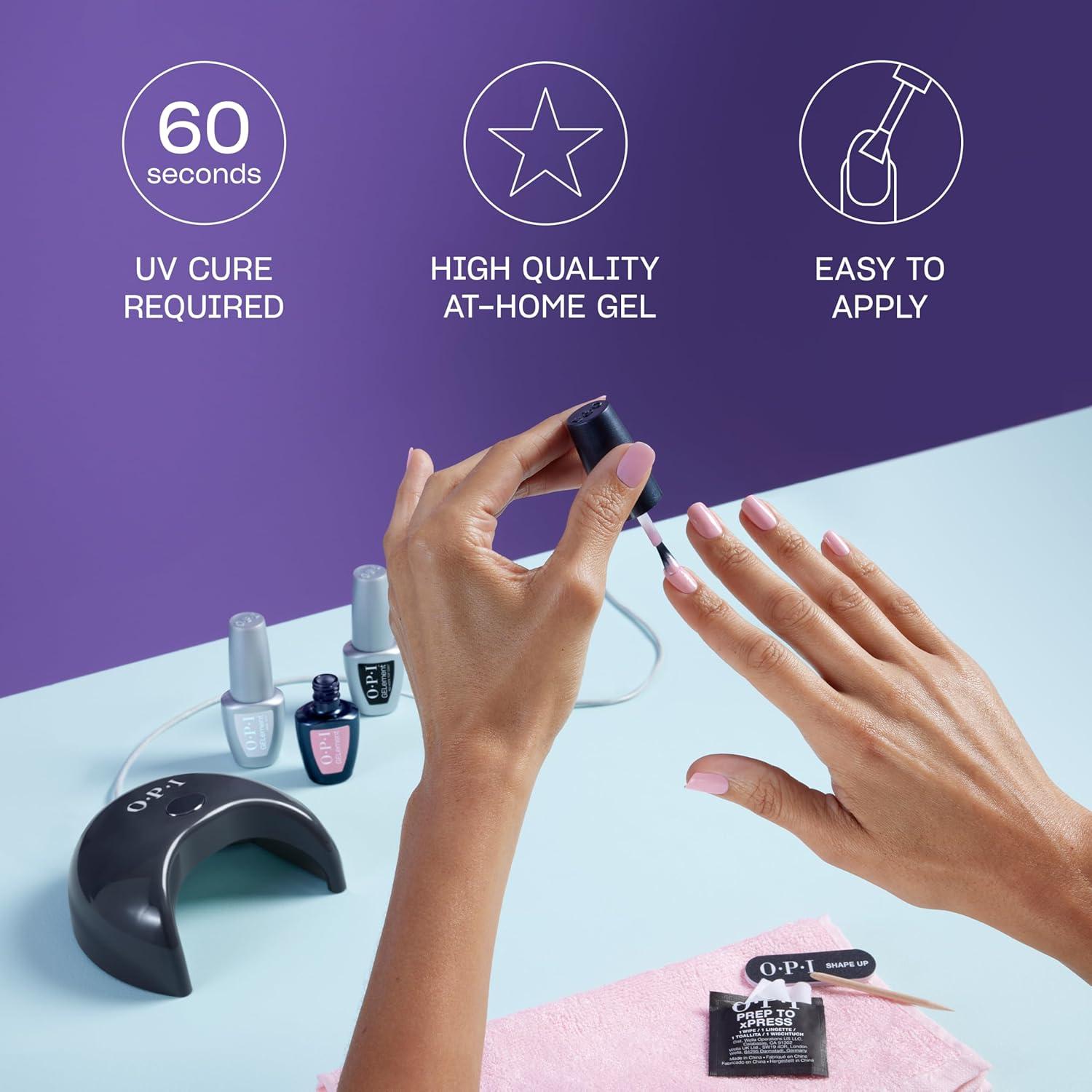 Kit de Esmalte de Uñas en Gel OPI GELement con Luz LED - 30 Colores