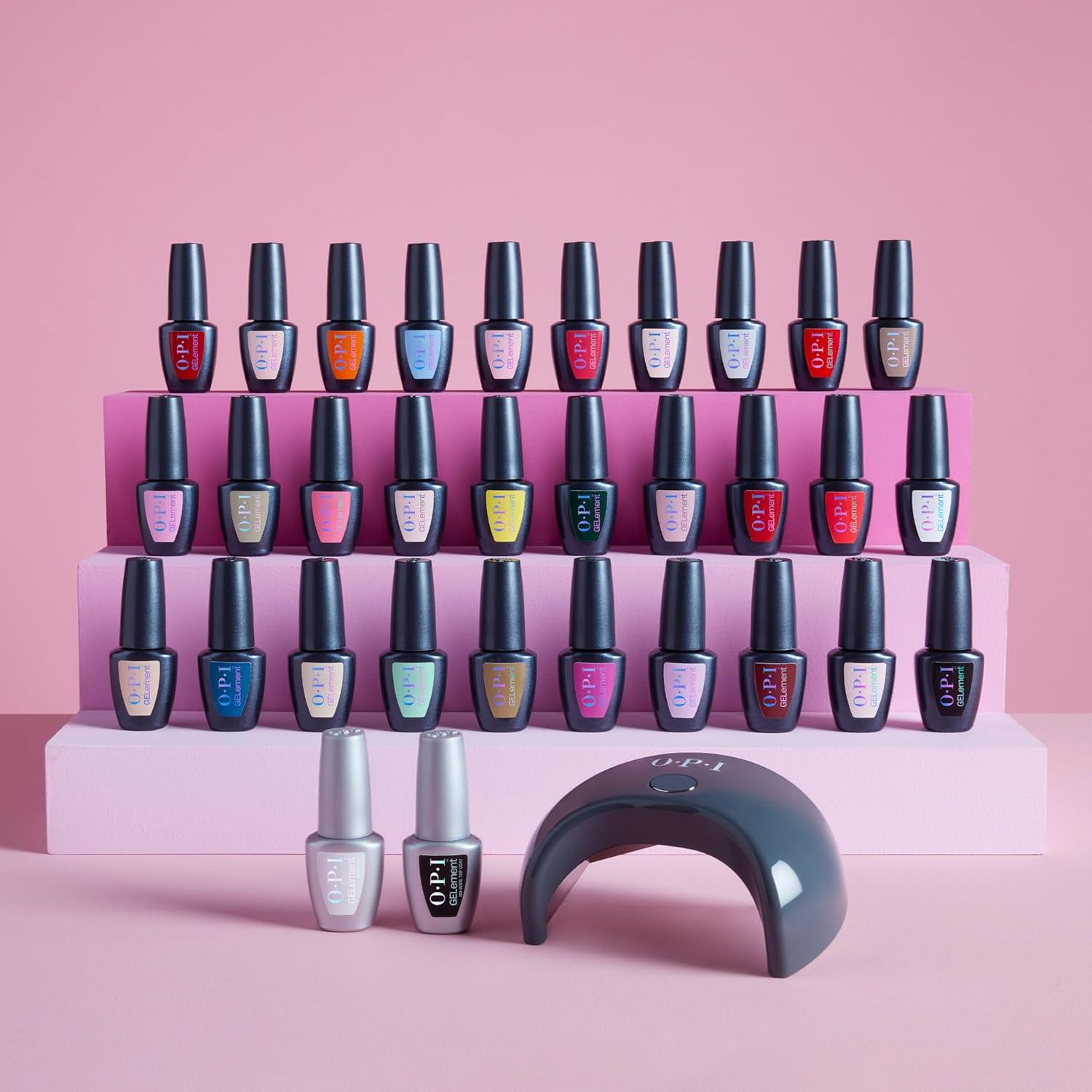 Kit de Esmalte de Uñas en Gel OPI GELement con Luz LED - 30 Colores