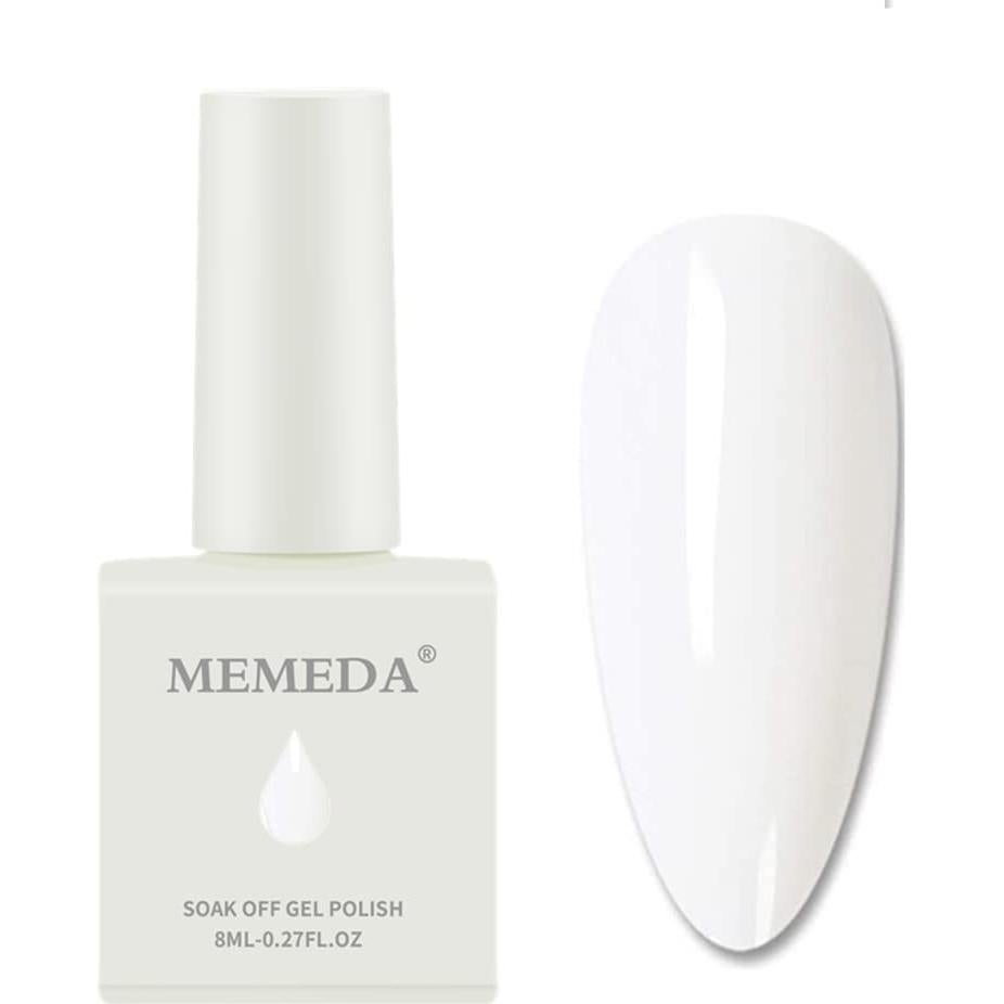 Esmalte de Uñas en Gel MEMEDA Nude Blanco Lechoso 8 ml