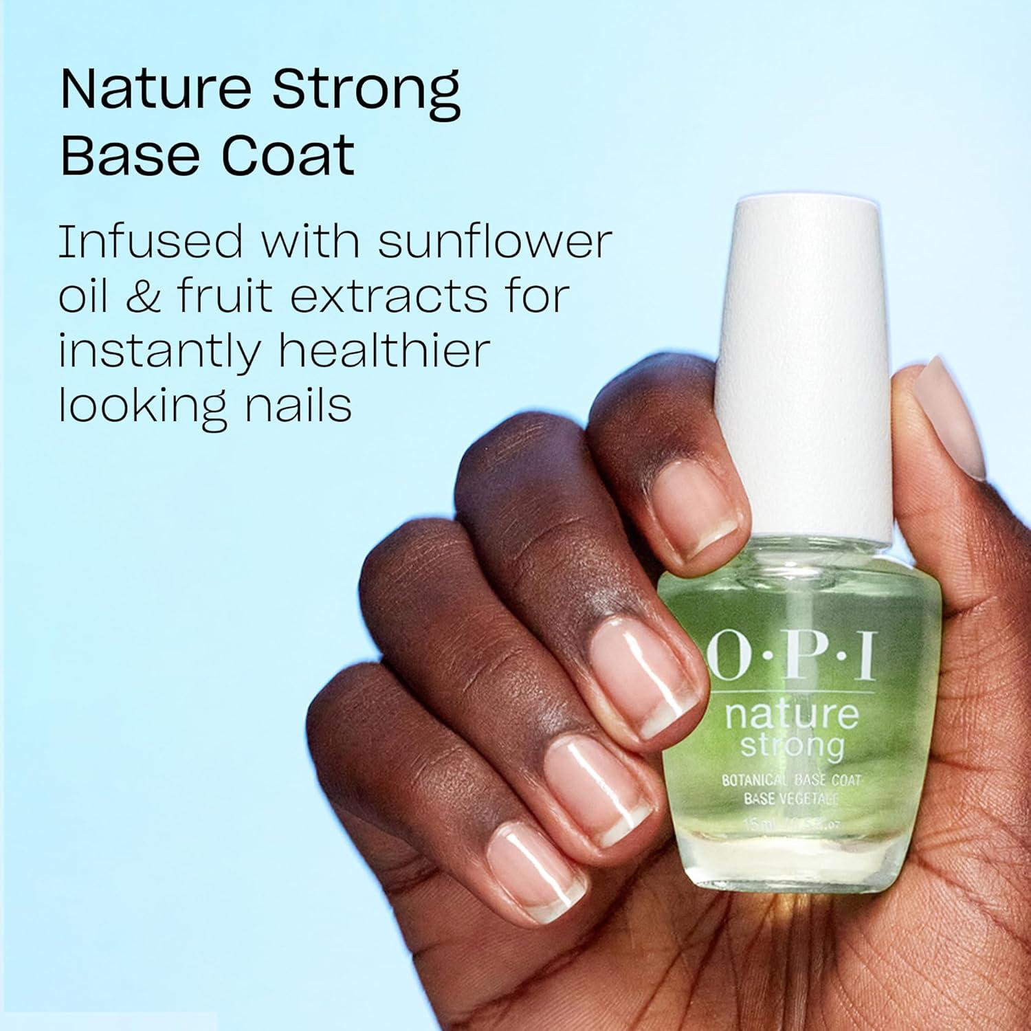 Esmalte de Uñas Vegano OPI Nature Strong 3 Pasos - Emflowered