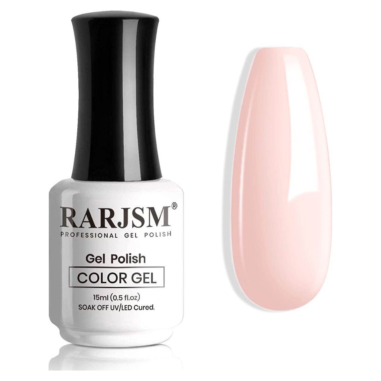 Esmalte de Uñas Gel RARJSM Rosa Nude 15ml - Manicura DIY