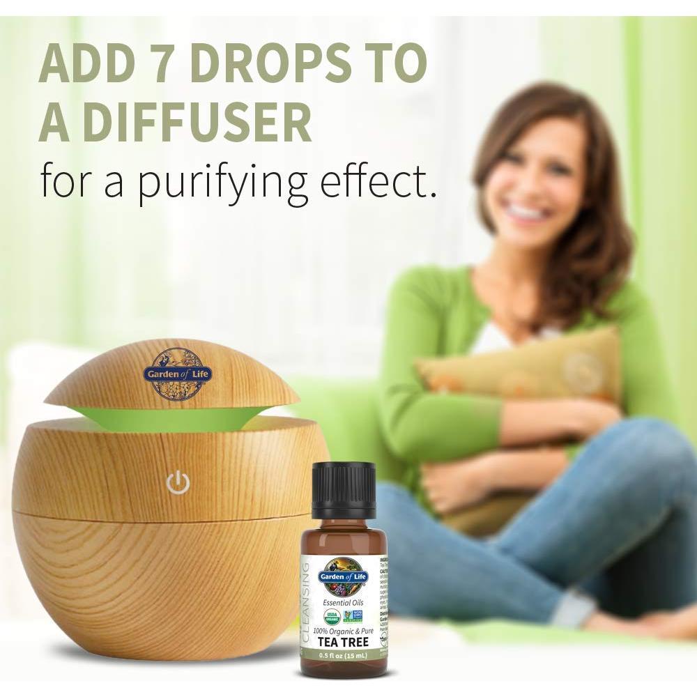 Aceite Esencial Árbol de Té Jardín de la Vida 15 mL Orgánico