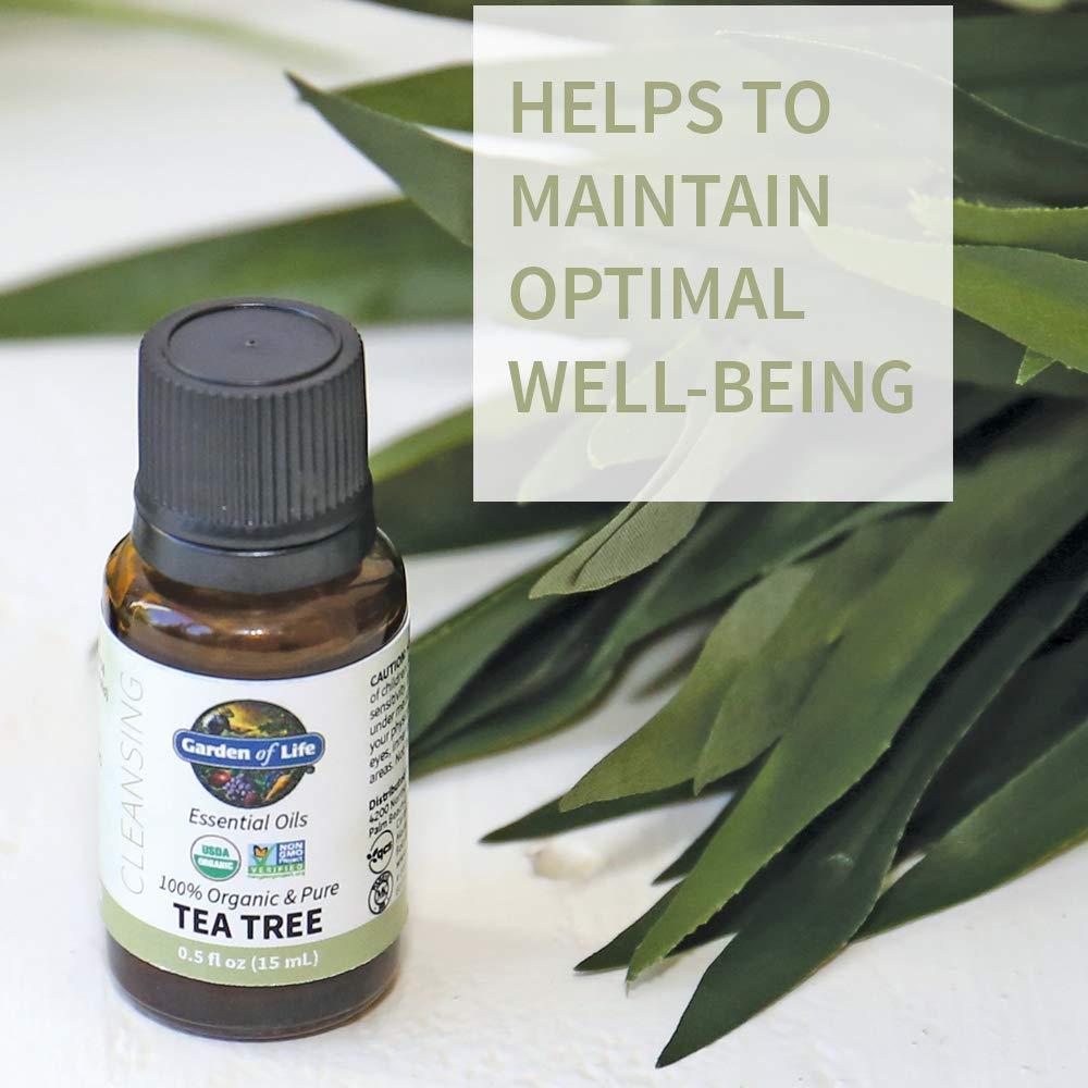 Aceite Esencial Árbol de Té Jardín de la Vida 15 mL Orgánico