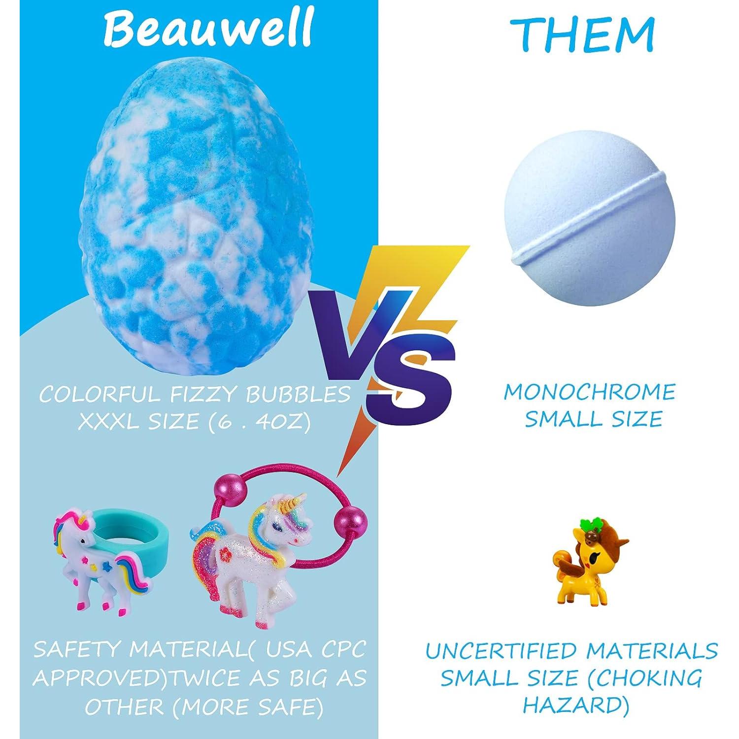 Bombas de baño para niños Beauwell con joyería sorpresa 181g