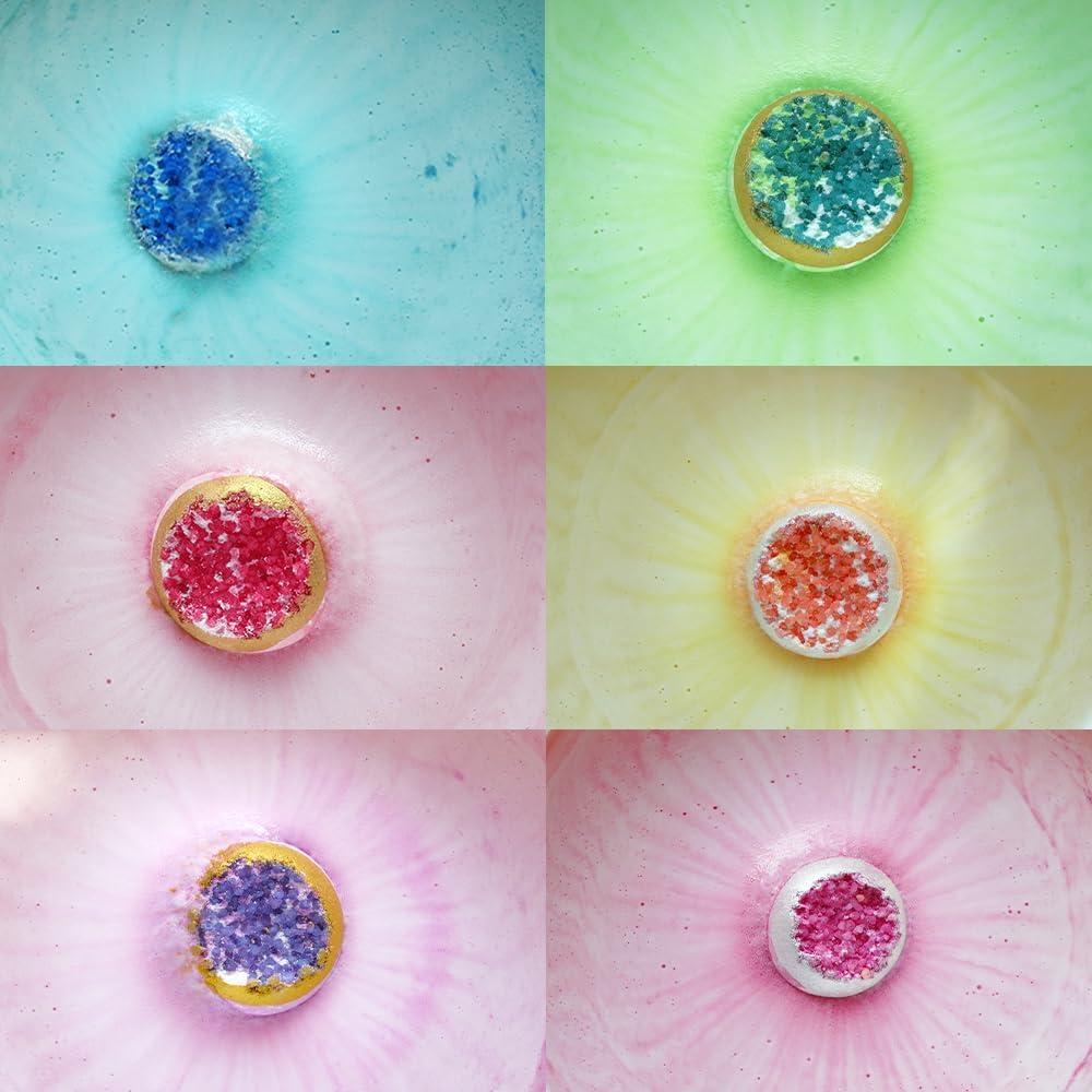 Set de 12 Bombas de Baño Geode KAV Enterprises - Orgánicas