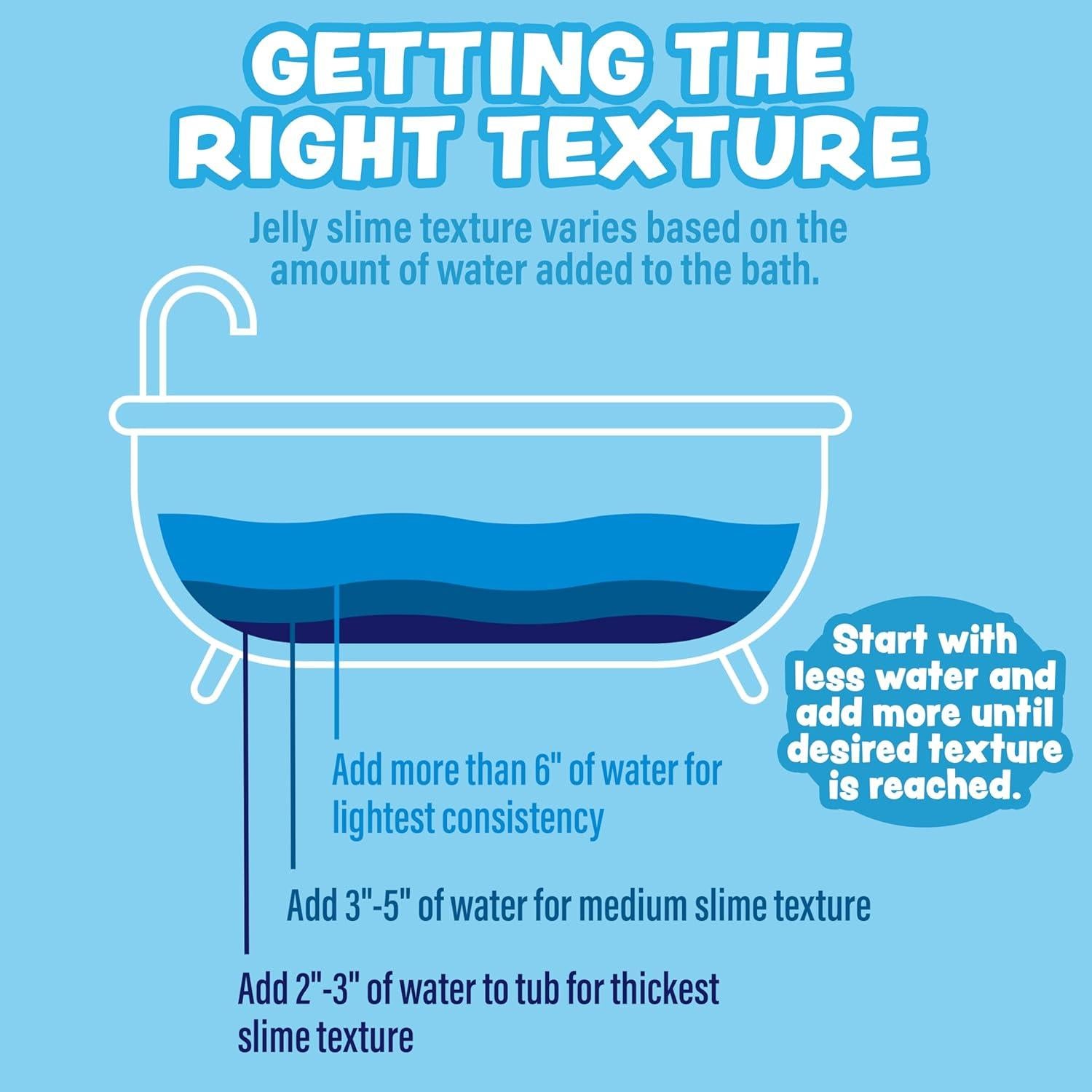 Bombas de Baño Tub Works, 6 Unidades de Gelatina No Tóxicas