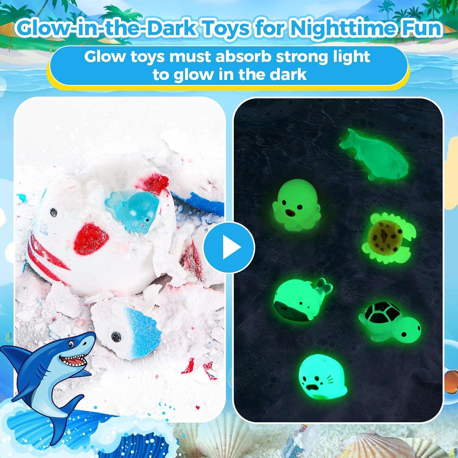 Bombas de Baño para Niños BubFroo - 6 Piezas con Juguetes