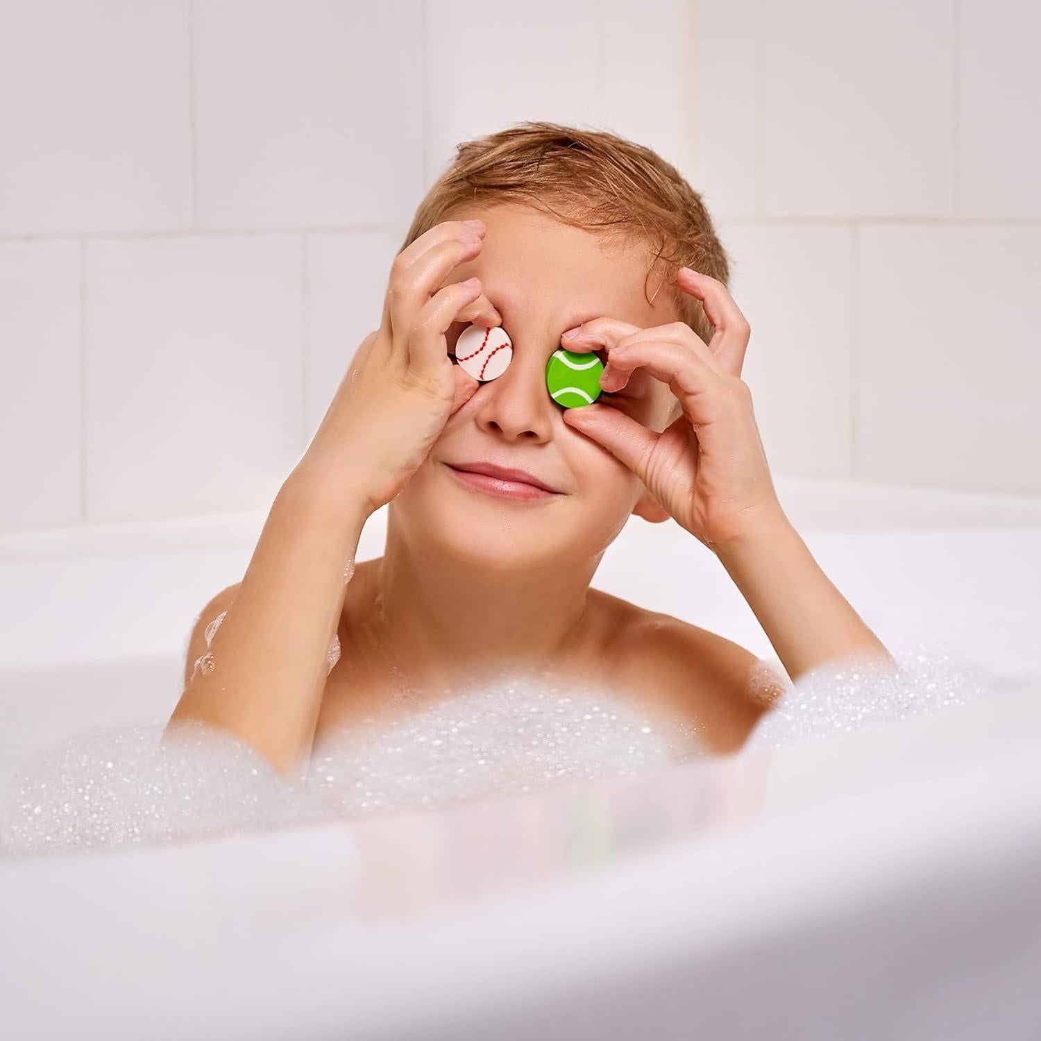 Set de 6 Bombas de Baño Deportivas Bathletes - Juguetes para Niños