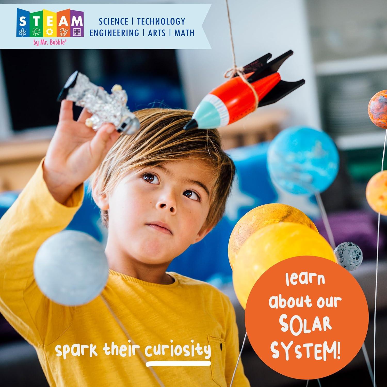 Bombas de baño Mr. Bubble Galaxy, set de 8 planetas, aroma chicle