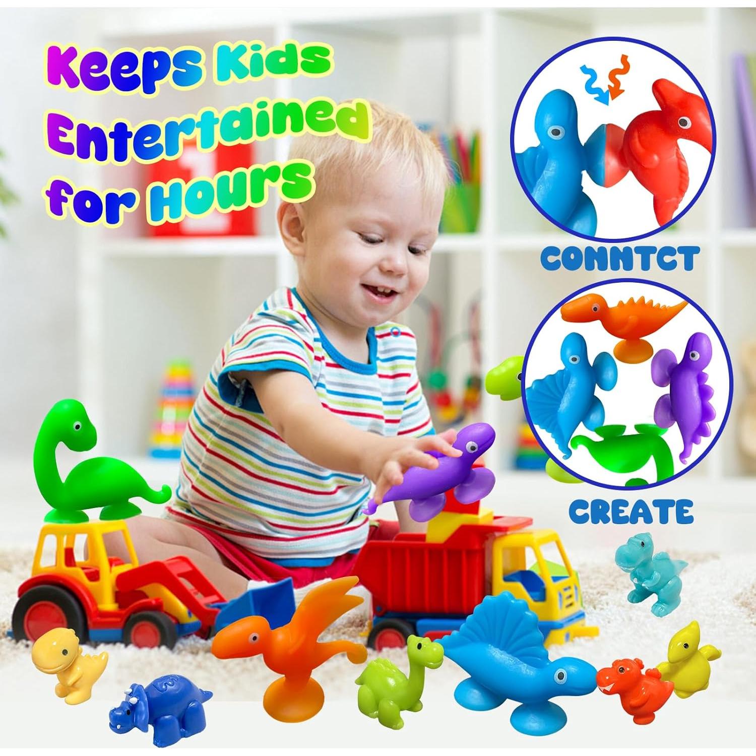 Bombas de Baño de Dinosaurio Lisotera - 12 Aromas Naturales